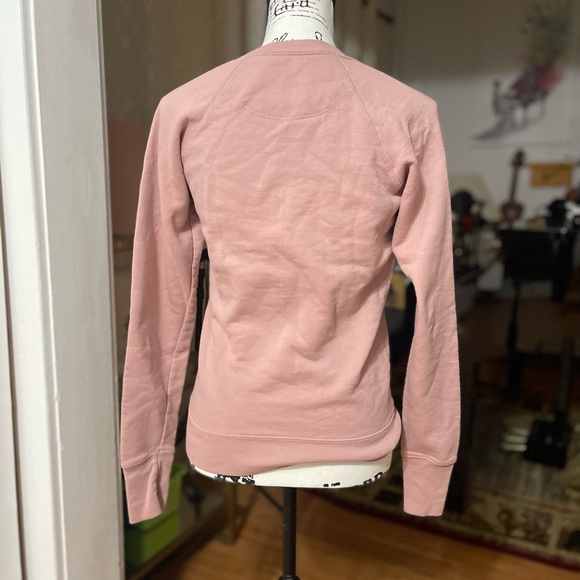 EUC Women’s Size X-Small Champion Powerblend Crewneck Sweatshirt With Logo Print - Picture 6 of 10